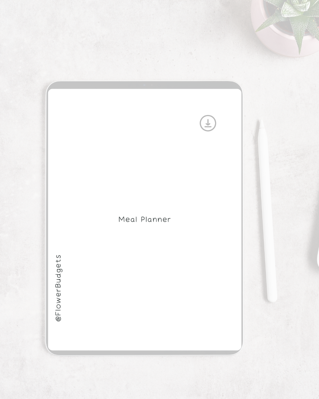 Meal Planner (Digital Download)