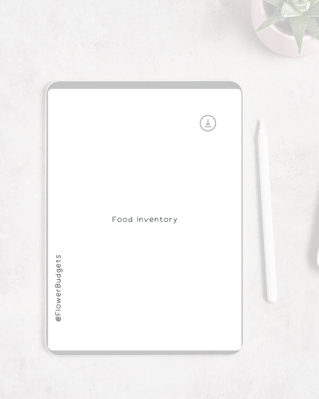 Food Inventory (Digital Download)