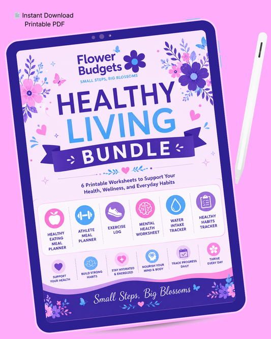 Flower Budgets Healthy Living Bundle