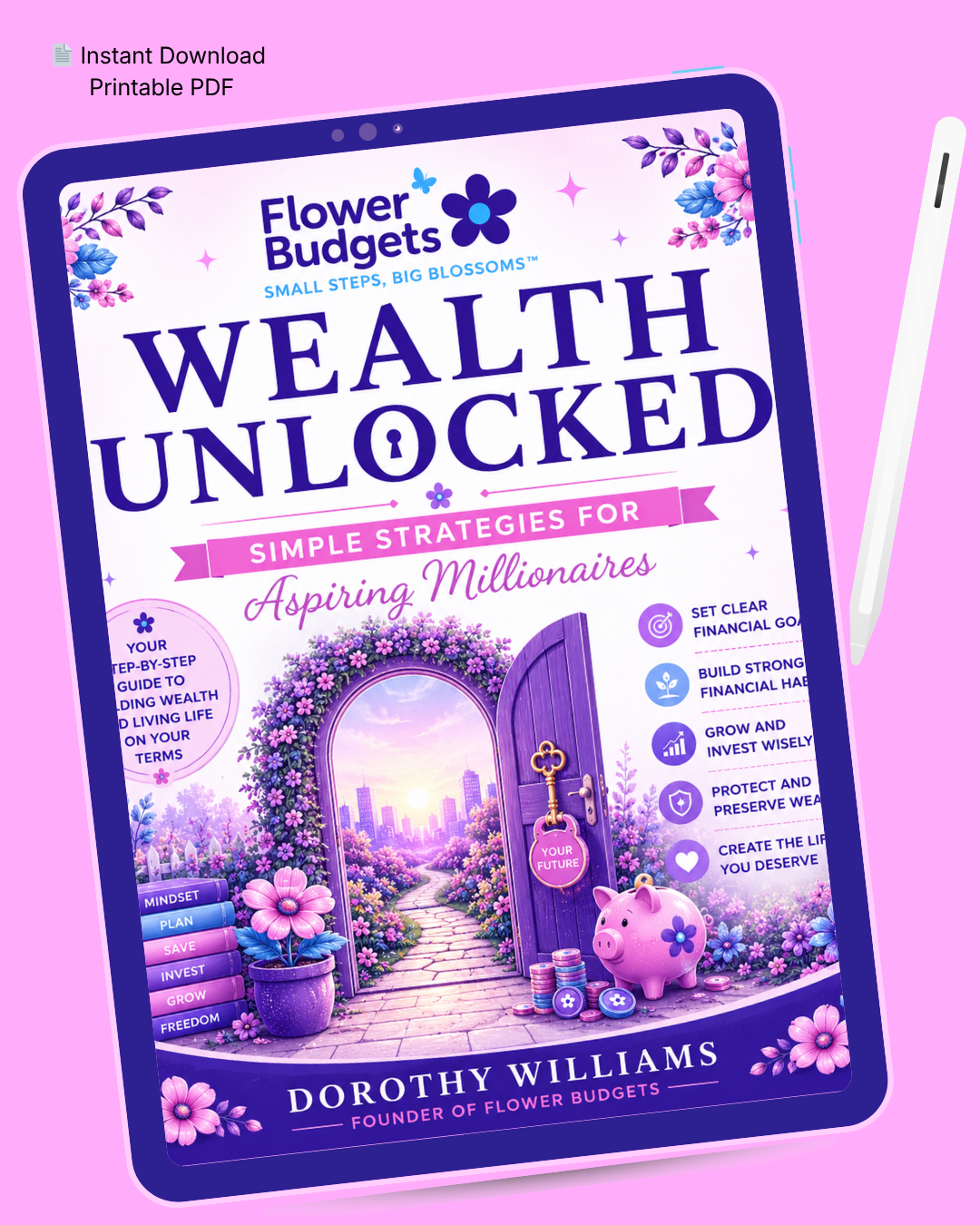 Wealth Unlocked: Simple Strategies for Aspiring Millionaires eBook