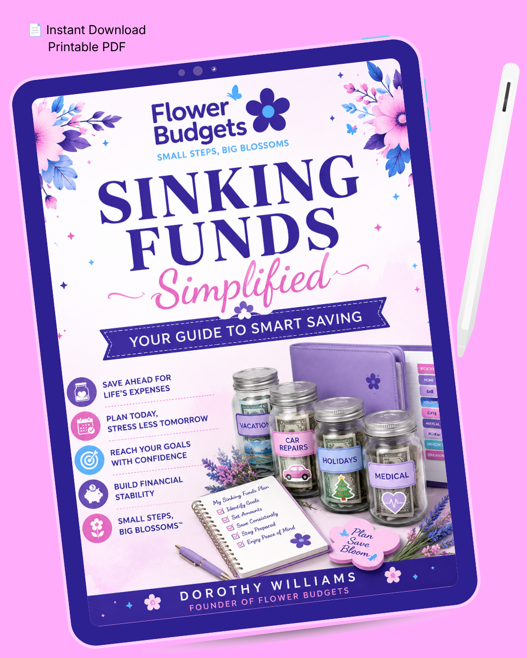 Sinking Funds Simplified: Your Guide to Smart Saving eBook
