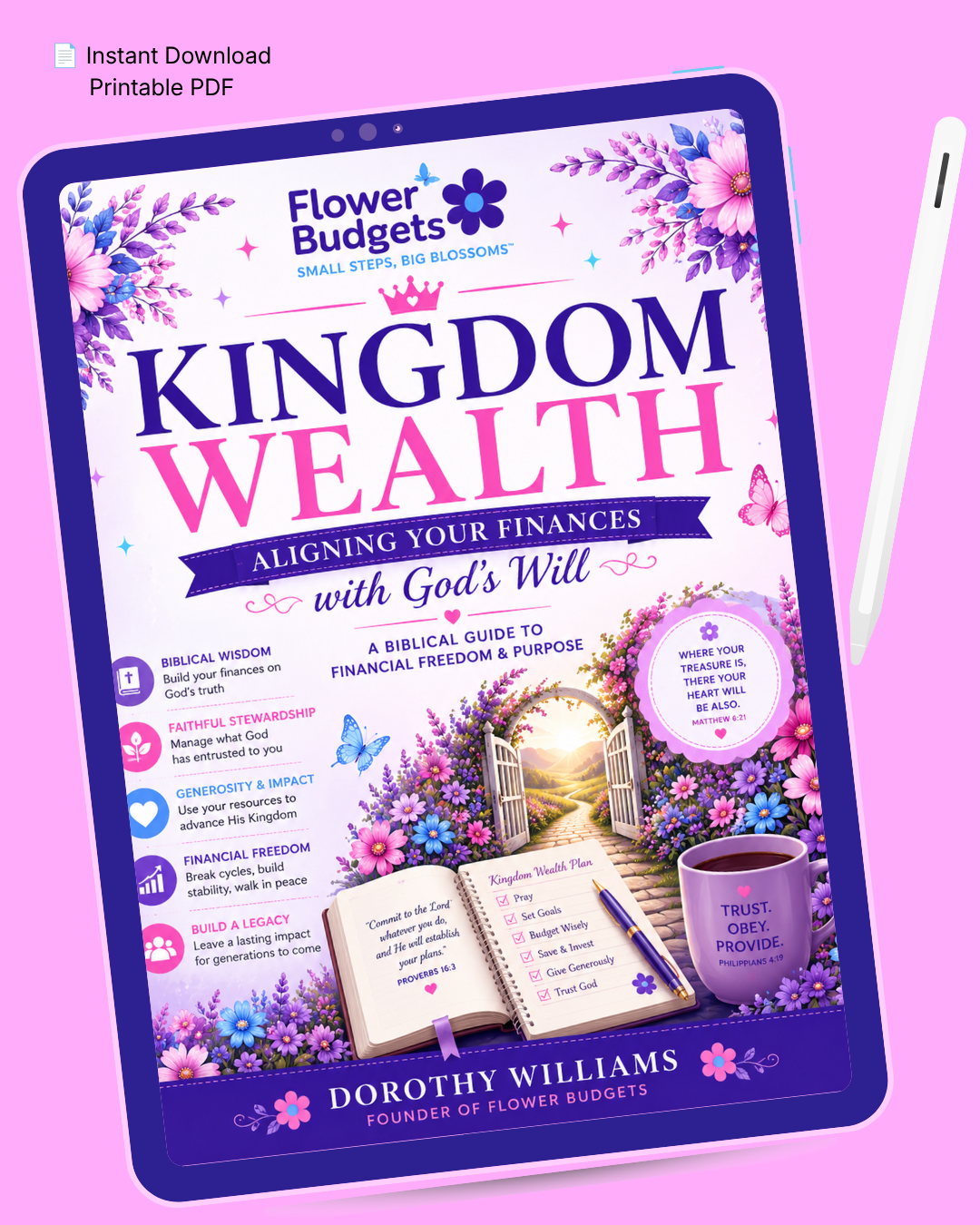 Kingdom Wealth: Aligning Your Finances with God’s Will eBook