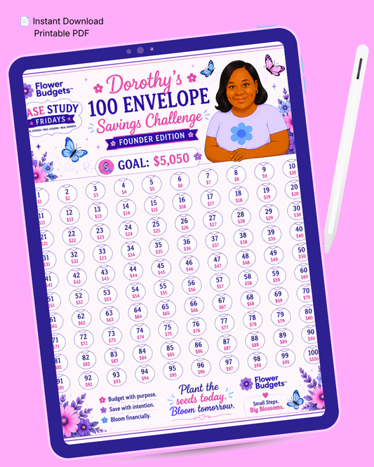 Dorothy's 100 Envelope Savings Challenge - Founder Edition (Digital Download)
