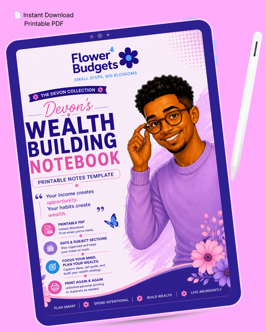 Devon's Wealth Building Notebook (Digital Download)