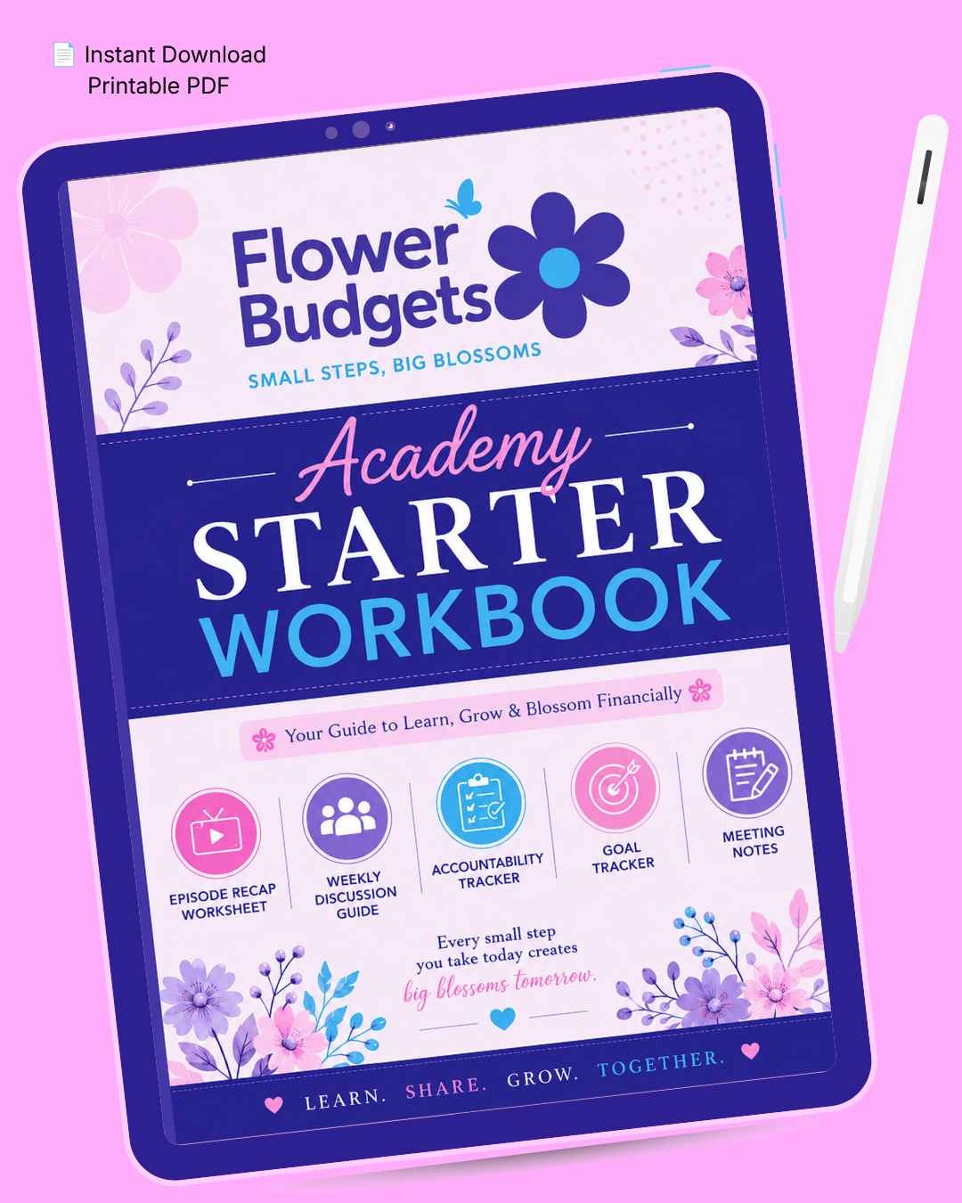 Flower Budgets Academy Starter Workbook