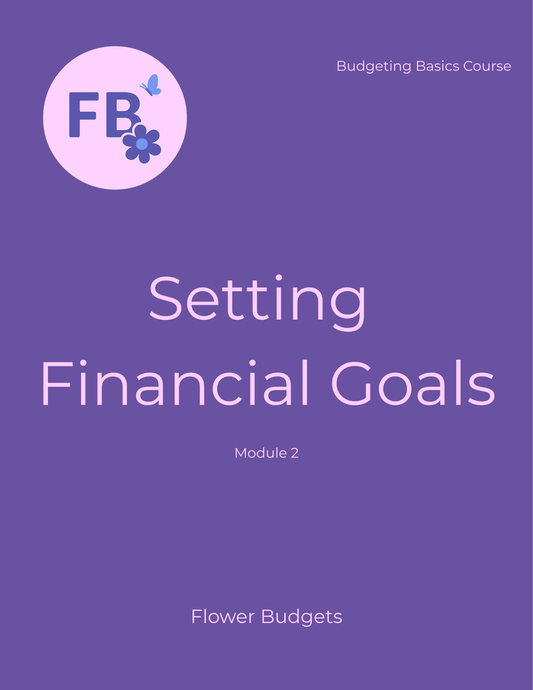 Setting Financial Goals Quick Summary