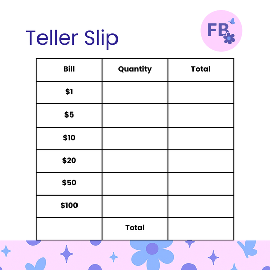 Teller Slip